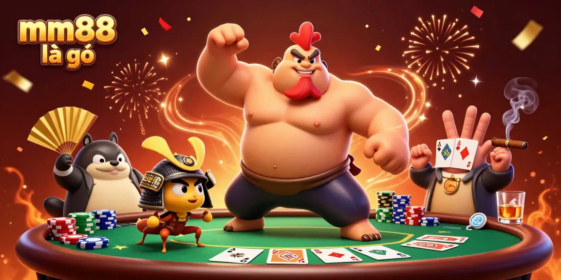 Experience mm88 là gì with vibrant casino action featuring unique characters and gaming elements.