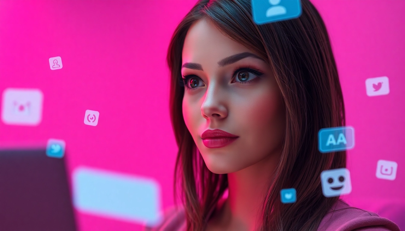 Engaging NSFW AI chat scene with a female avatar in a cozy digital environment.