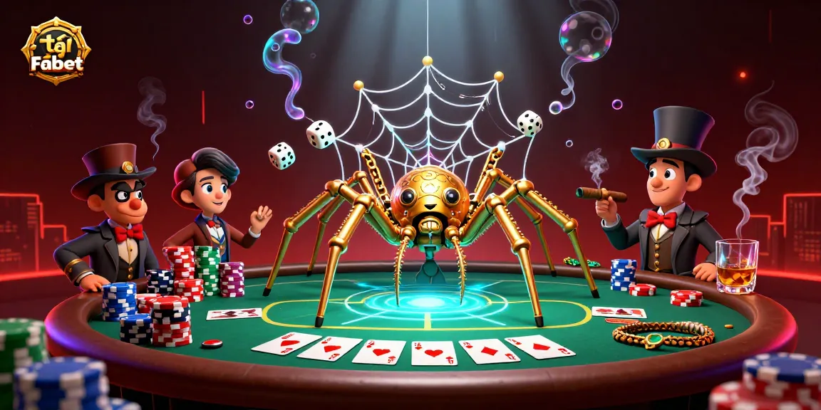 Engage in thrilling gaming excitement at tại Fabet with golden chains, poker chips, and dynamic action!
