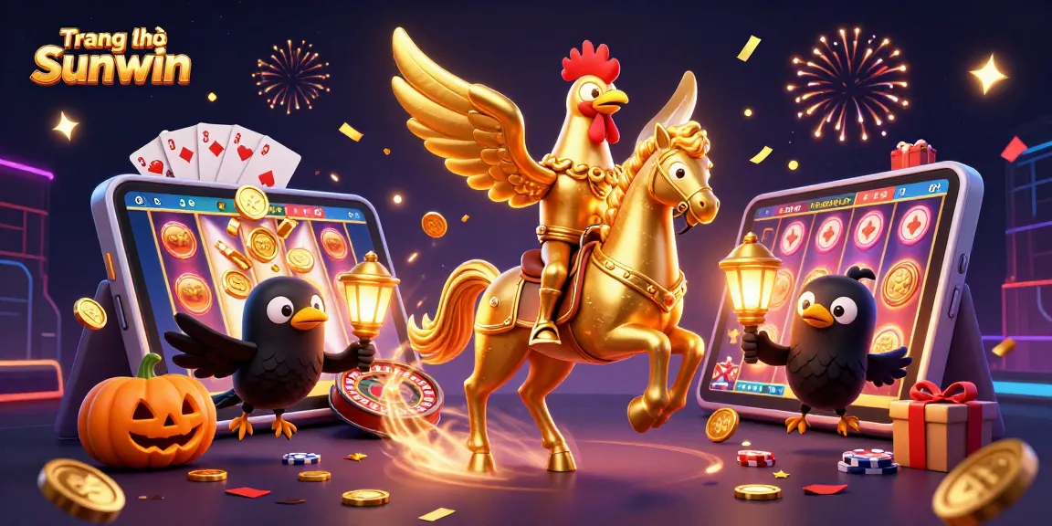 Experience the thrill of gaming at Trang chủ Sunwin with vibrant and engaging casino elements.